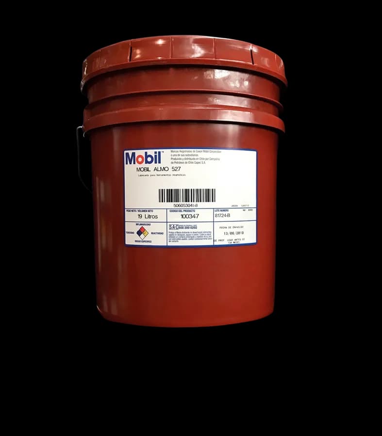 ACEITE ALMO 527 BALDE 19 LT. MOBIL RNP