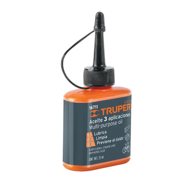 ACEITE MULTIUSOS 3 EN 1 30 ML TRUPER