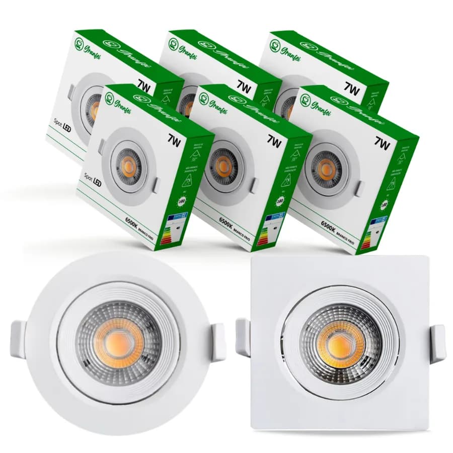 ALF-1052 SPOT LIGHT 7W 3000K/4000K/6500K BLANCO ALFA