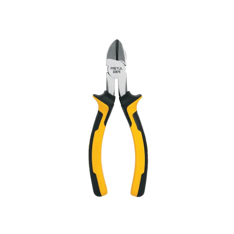 ALICATE DE CORTE DIAGONAL 6MANGO CONFORT GRIP PRETUL"