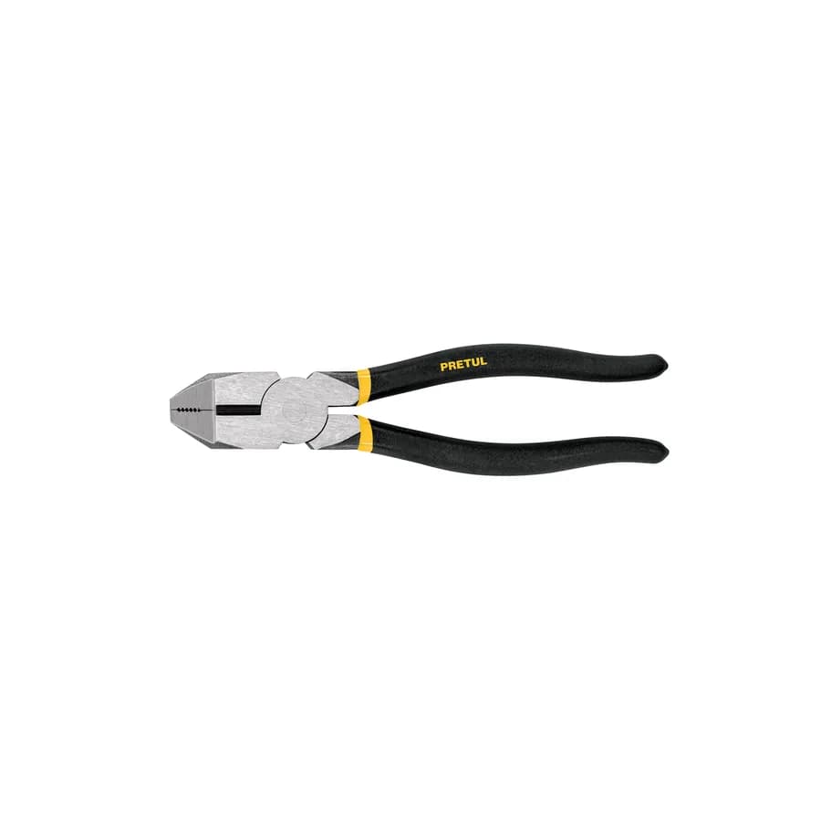 ALICATE UNIVERSAL PESADO 9 MANGO VINIL PRETUL"