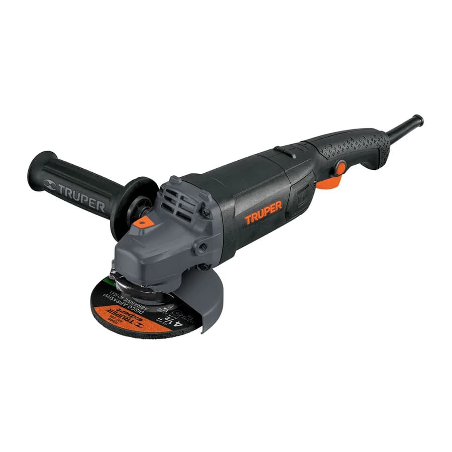 AMOLADORA INDUSTRIAL 4-1/2 1250W 220V TRUPER"