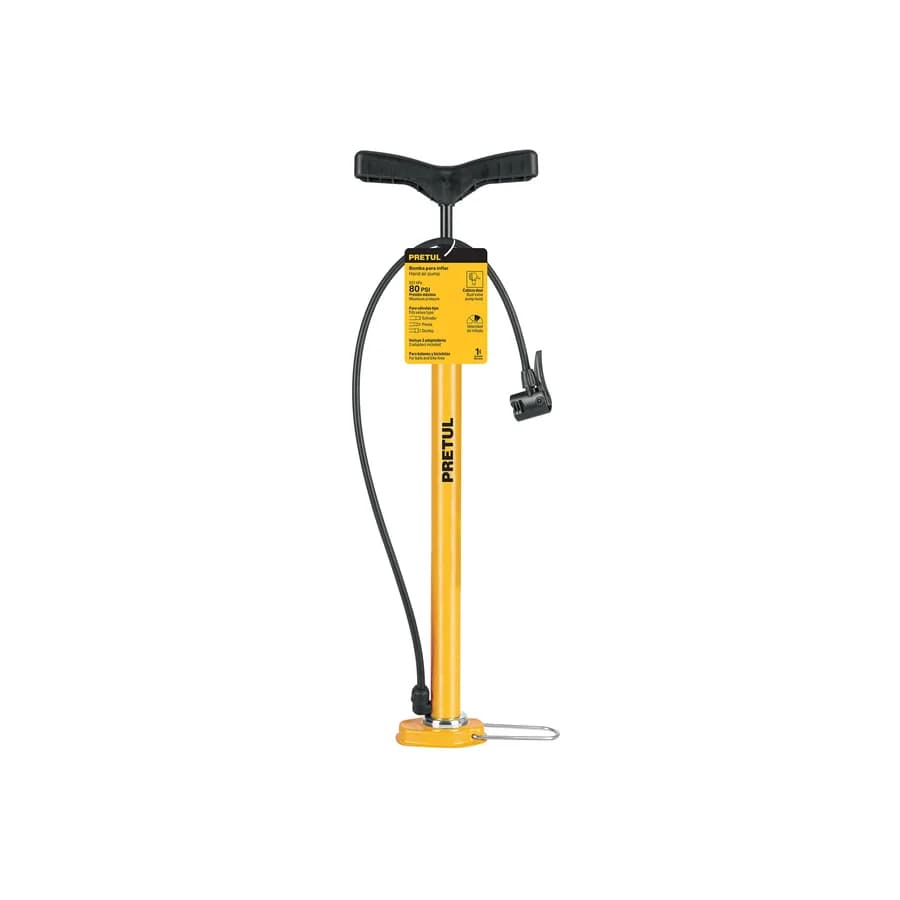 BOM-P INFLADOR AMARILLO 80 PSI PRETUL