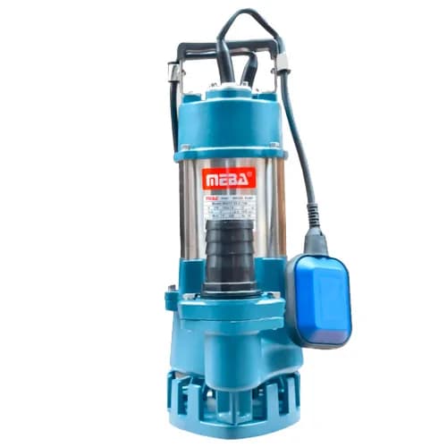 BOOMBA SUMERG.P/AGUA RESIDUAL MONOF.3HP 2200 L/M 18MTS MEBA"