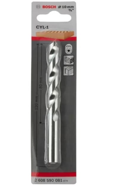 BROCA CONCRETO CYL-1 10.0 MM 3/8 BOSCH"
