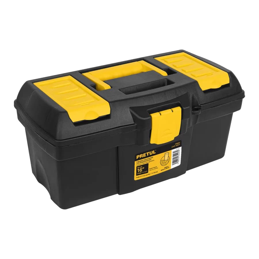 CAJA PARA HERRAMIENTA DE 16 CON COMPARTIMENTOS TRUPER"