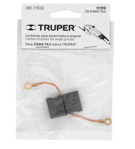 CARBONES P/ESMERILADORA ANGULAR TRUPER