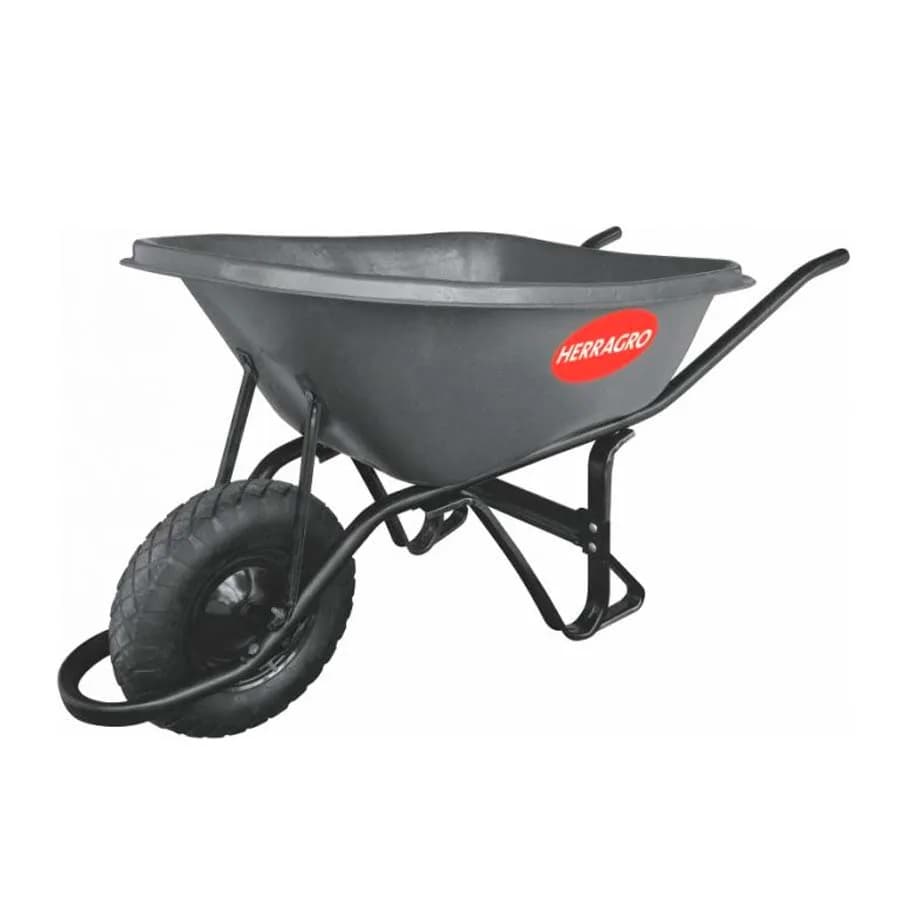 CARRETILLA BUGGY SEMIPESADA NEGRA ORE" C/ RODAJE ORE"