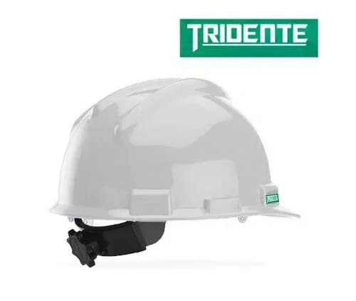 CASCO JOCKEY C/BLANCO SUSP. NYLON 4 PTAS - TRIDENTE