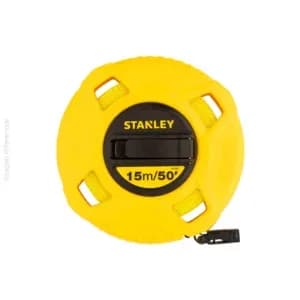 CINTA METRICA FIBRA DE VIDRIO 1/2X15M STANLEY