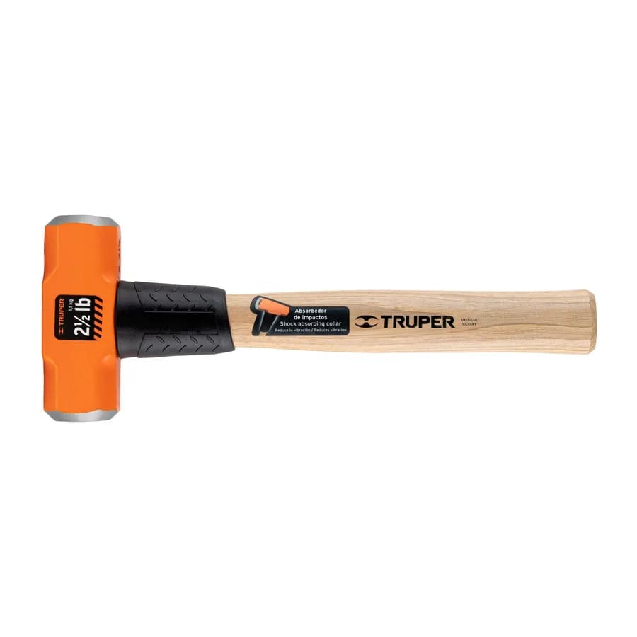 COMBA OCTAGONAL 2.5 LB MANGO MADERA 12 TRUPER"