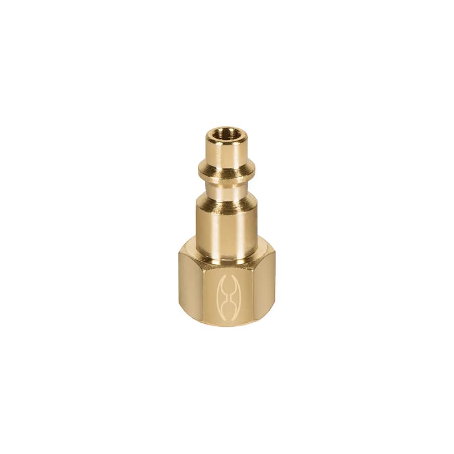 CONECTOR RAPIDO TIPO M NIQUELADO CUERDA 1/4 HEMBRA TRUPER