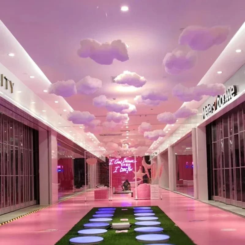 DECORADO NUBES ROSAS B 30X60 IMPORTADO