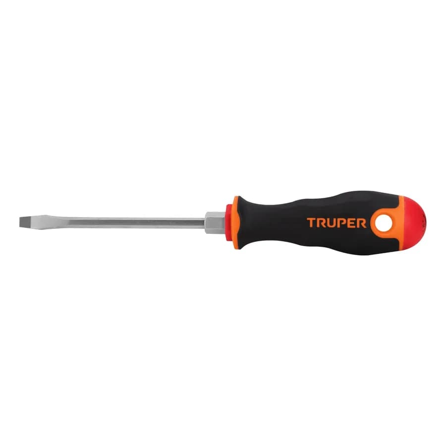 DESARMADOR PLANO DE 3/16X4" TRUPER"