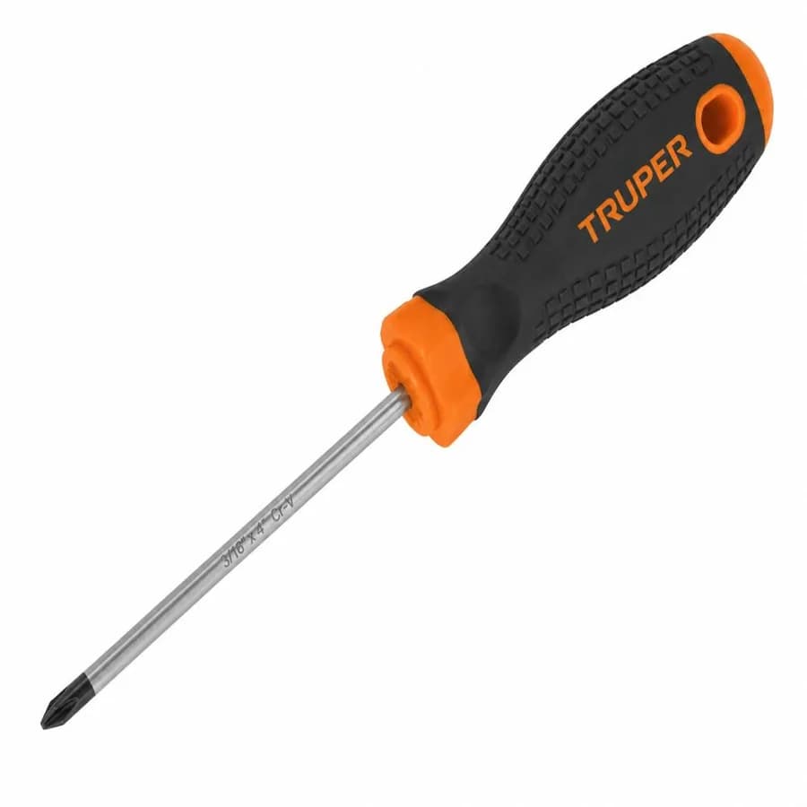 DESARMADOR PUNTA PLANA 3/16 X TRUPER