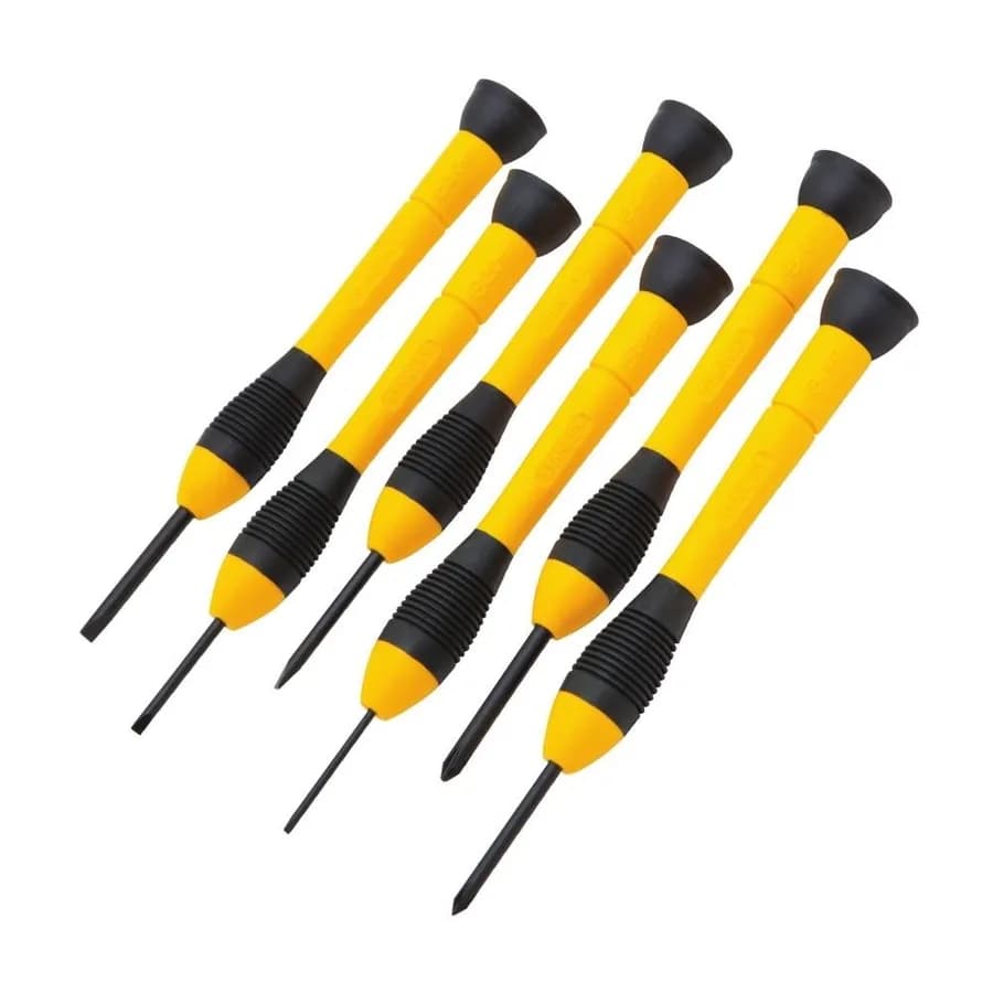 DESTORNILLADOR PRECISION JUEGO X 6PCS STANLEY