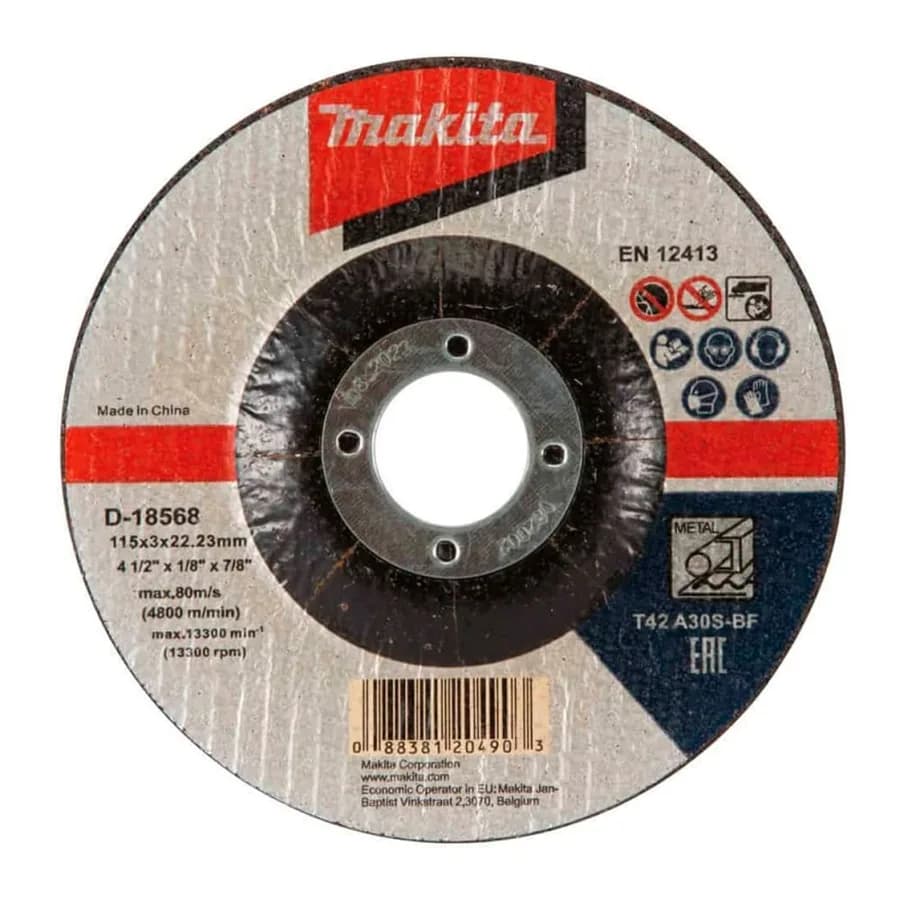 DISCO ABRASIVO 355X3X25.4 MM PACKX5UND MAKITA