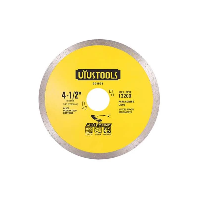 DISCO DIAMOND PRO 4- 1/2 (115MM) CONTINUO UYUSTOOLS