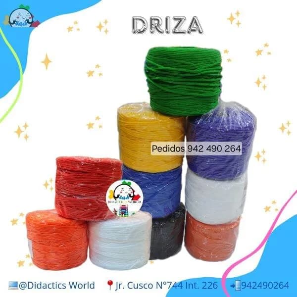 DRIZA 1 COLORES MTR//ROLLO EL ARQUERITO"