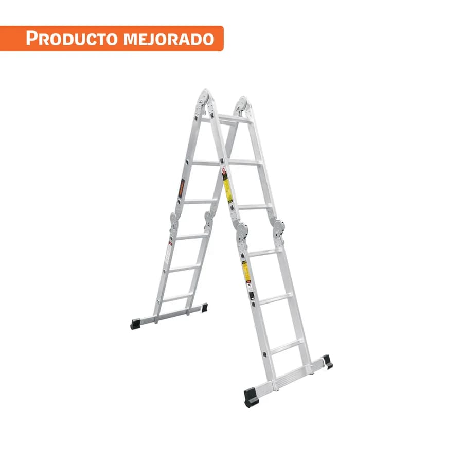 ESCALERA MULTIPOSICIÓN 12 PELDAÑOS TIPO I TRUPER
