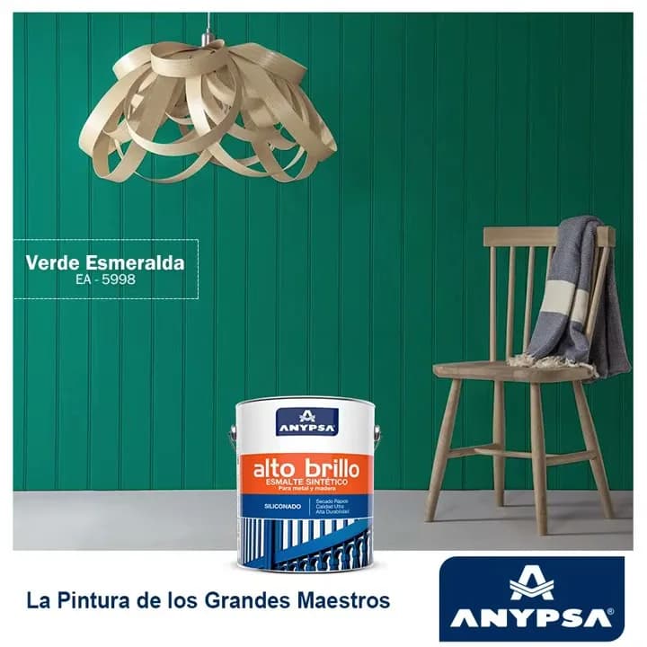 ESMALTE ALTO BRILLO CAOBA ANYPSA