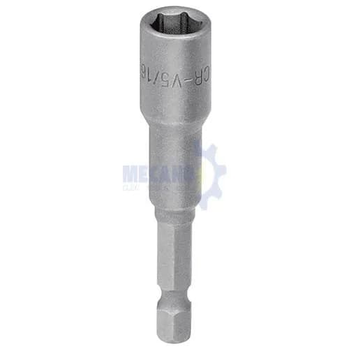 EXTENSION DADO 5/16 C/IMAN X 5 PCS EUROTOOLS"