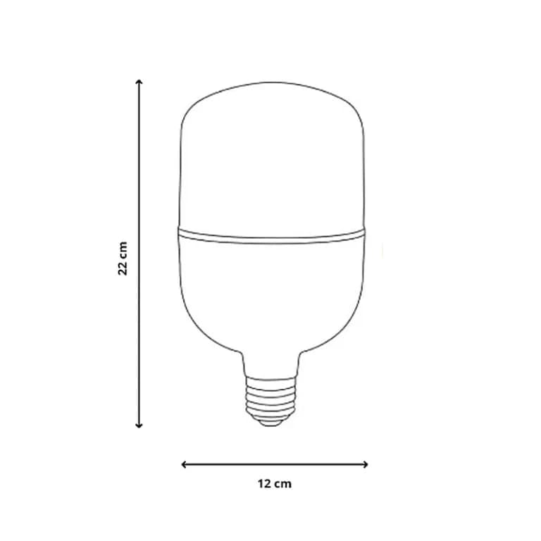 FOCO LED POLICARBONATO BOTELLA 40 WATTS ALFA