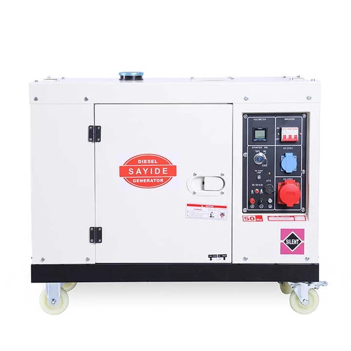 GENERADOR DIESEL EN CAPSULADO TRIFASICO 6.5KW 220V MEBA