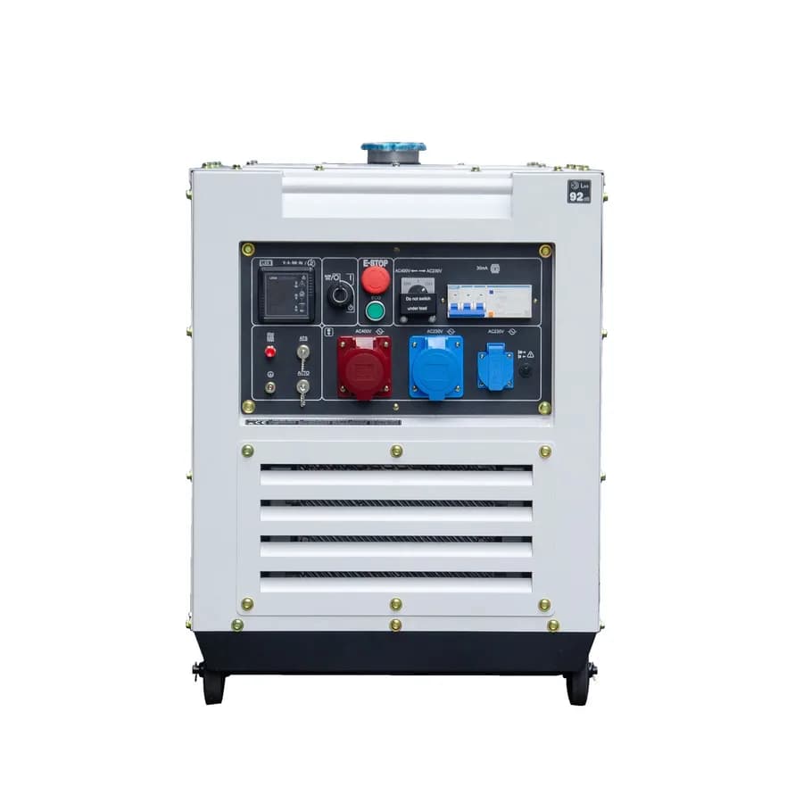 GENERADOR DIESEL TRIF 380V 60HZ 8.5KW C/ARRANQUE ELECTRICO MEBA