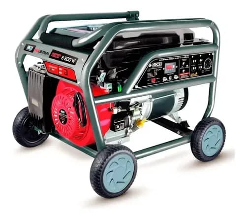 GENERADOR GASOL MONOF 6500 W 13 HP 220 V A/MANUEL MEBA
