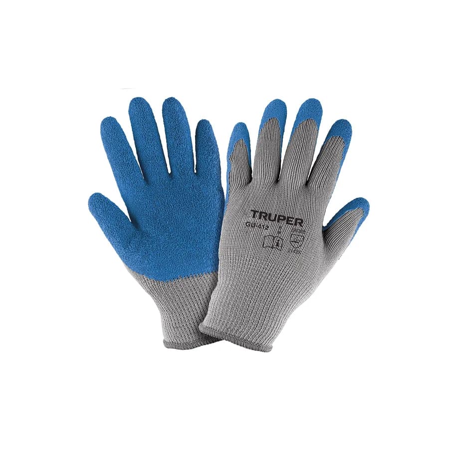 GUANTE DE POLIESTER RECUBIERTOS DE LATEX TRUPER