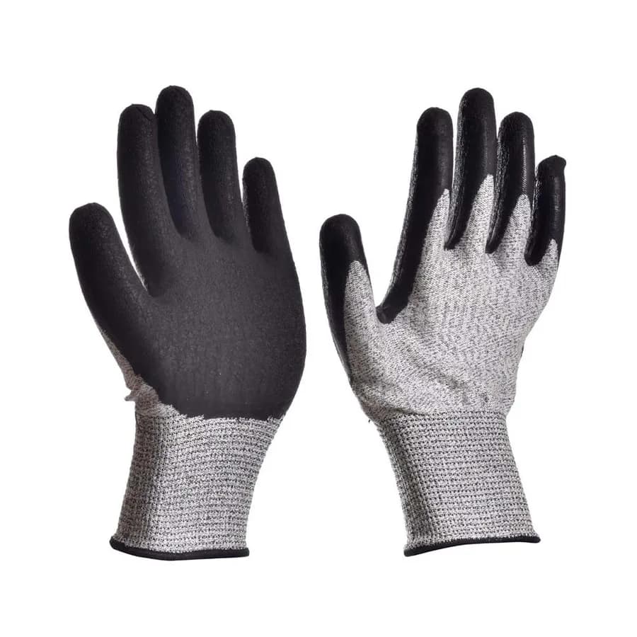 GUANTES ANTICORTE NYLON ROJO T-9 EUROTOOLS