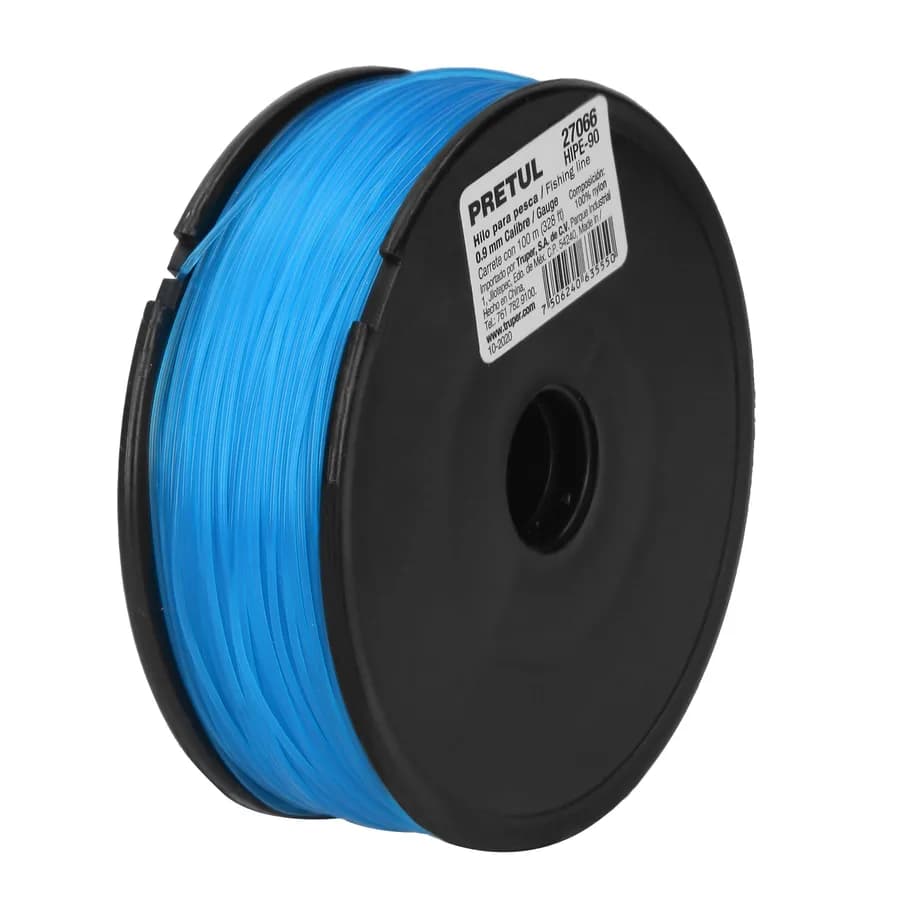 HILO P/ PESCA ROLLO 100M CALIBRE 0.90 MM PRETUL