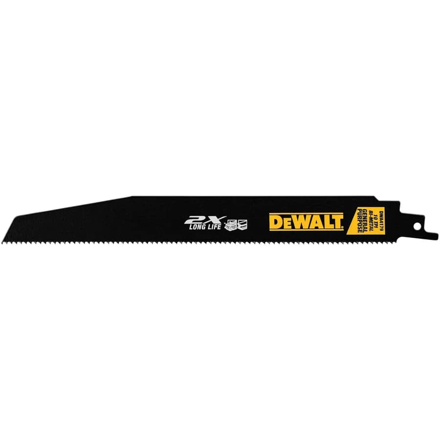 HOJA DE SIERRA 9 DEMOLICION 10TPI 5 UND DEWALT"