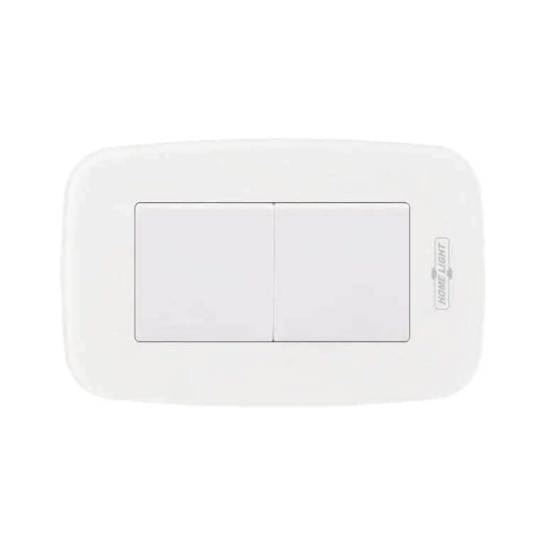 INTERRUPTOR DOBLE P/EMP ELEGANT HOME LIGHT (166019)