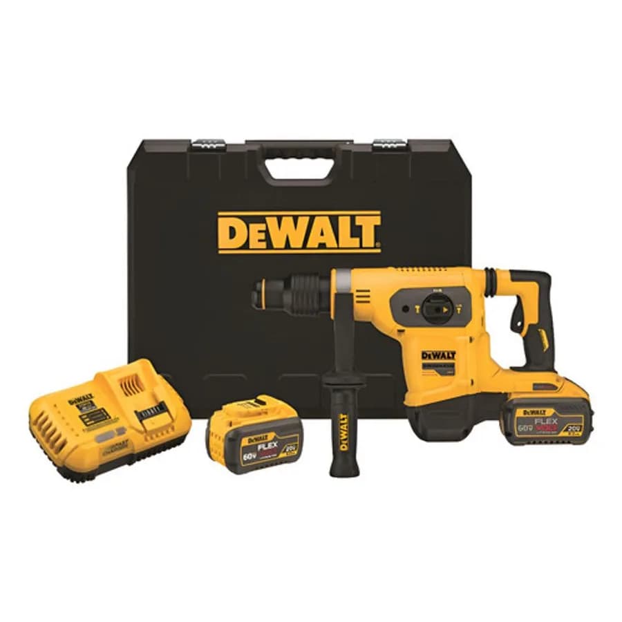 JUEGO DE MARTILLO COMBINADO 60V SDS - MAX DEWALT