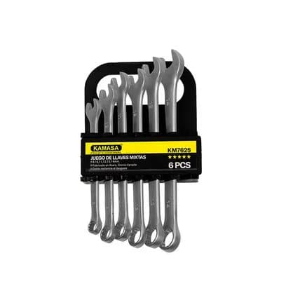 JUG LLAVE MIXTA 6 PCS 8-14MM PLASTICO KAMASA
