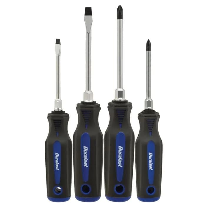 KIT D/DESARMADORES REVERSIBLES 4 PZAS C&A