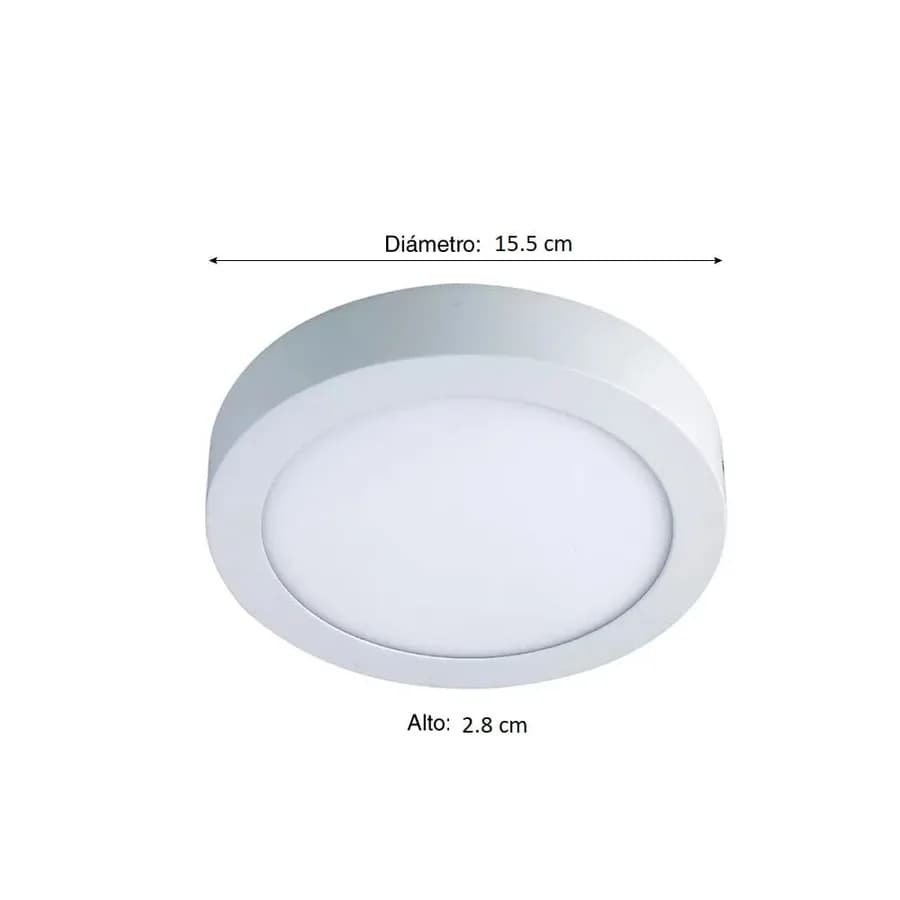 LAMPARA DE TECHO LED 15W PHELIX