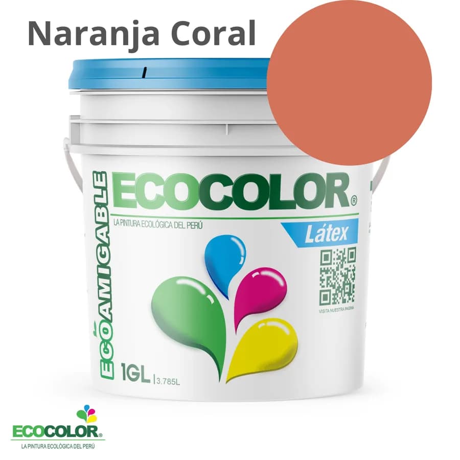 LATEX MAESTRO TINTE NARANJA CORAL ANYPSA
