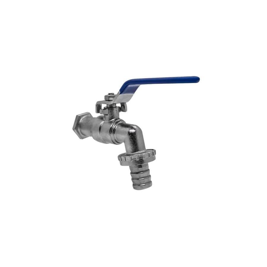 LLAVE ESFERICA JARDIN 1/2 LG . M / PLANO AZUL C&A"