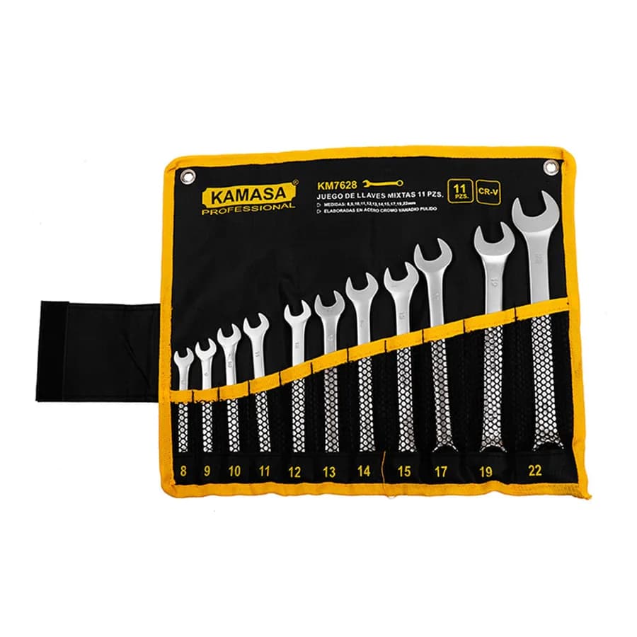 LLAVE MIXTA CRV 22 MM KAMASA