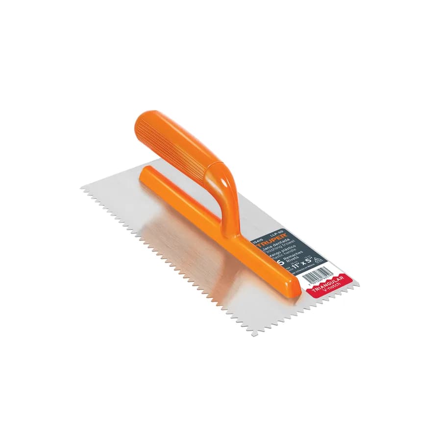 LLP-6D PLANCHA P/EMPASTAR TRIANGULAR MANGO PLASTICO TRUPER