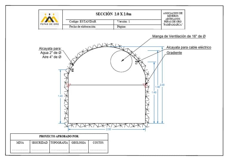 MANGA DE VENTILACION DE 16 X 50 MTR OTONIEL"