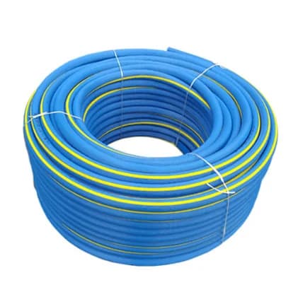 MANGUERA DE JEBE ECONOMICA AZUL 5/8 PLASTICIR"