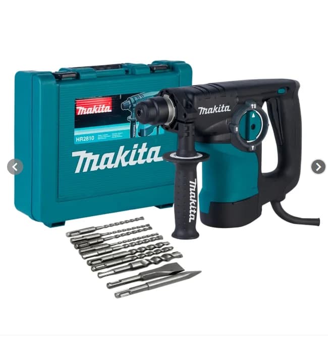 MARTILLO + SET DE BROCAS D-19180 MAKITA