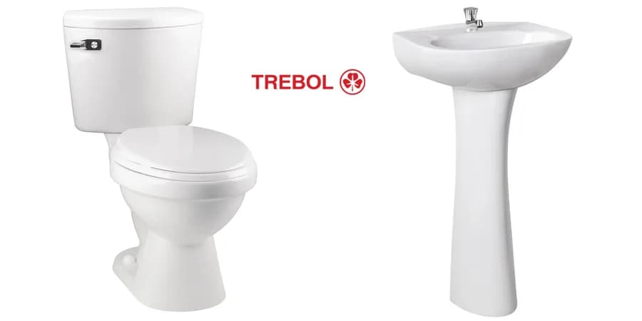 MEDIO BAÑO NVO SIFON JET NEGRO CTAZA AS+ESTQ P+S LAVAT MANCORA TREBOL