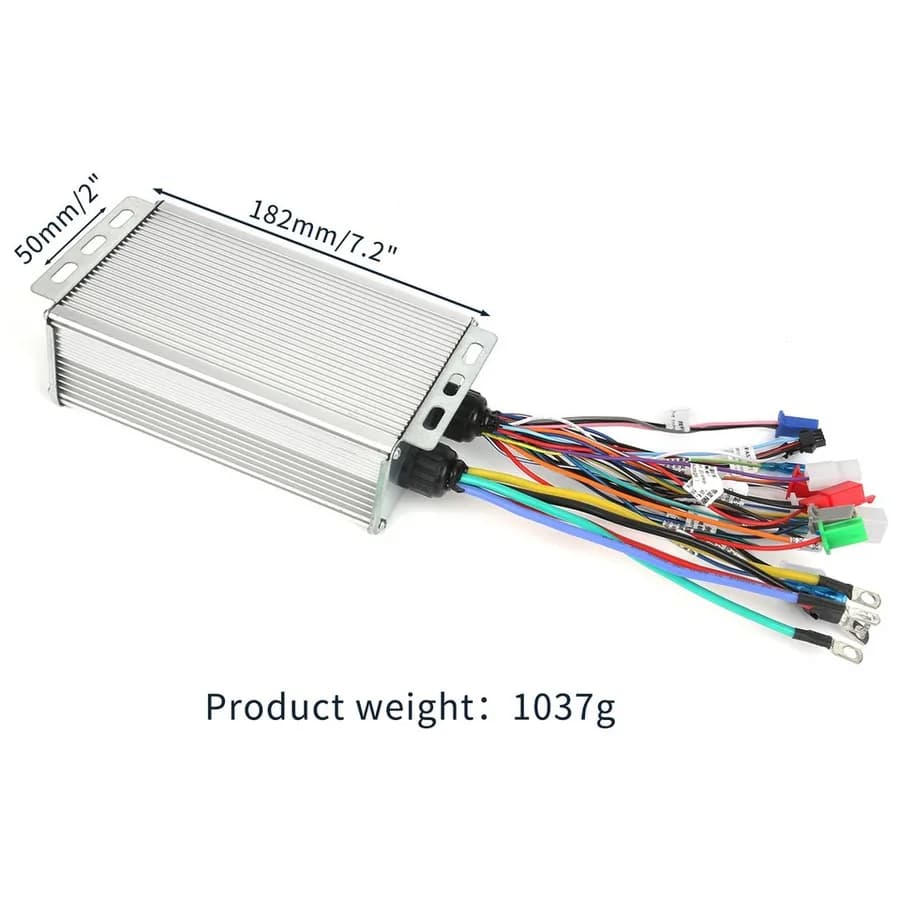 MOTOR DE INSTALACIÓN DIRECTA A CORONA 72V-3000W DAMPER