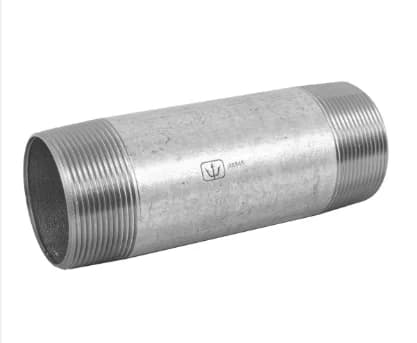 NIPLE DE FIERRO GALVANIZADO 2 X 4" S/M"