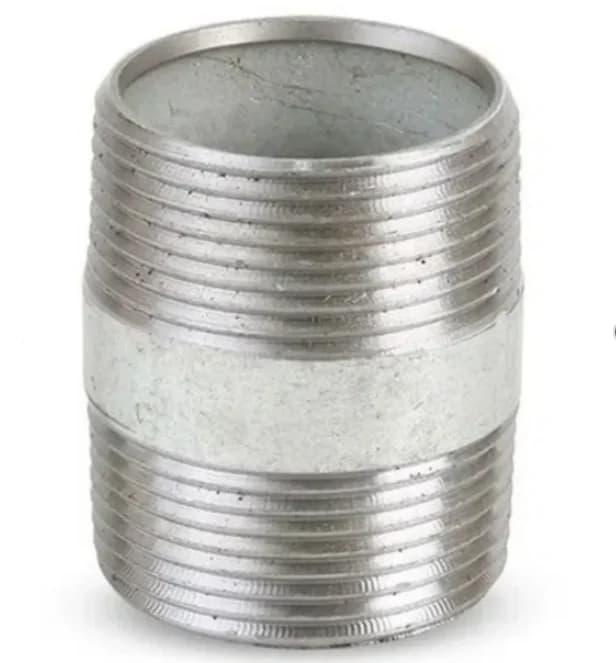 NIPLE GALVANIZADO 1/2 X 1 C&A
